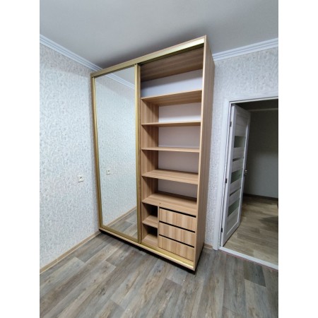 Шкаф купе с 2 зеркальными дверцами А-1